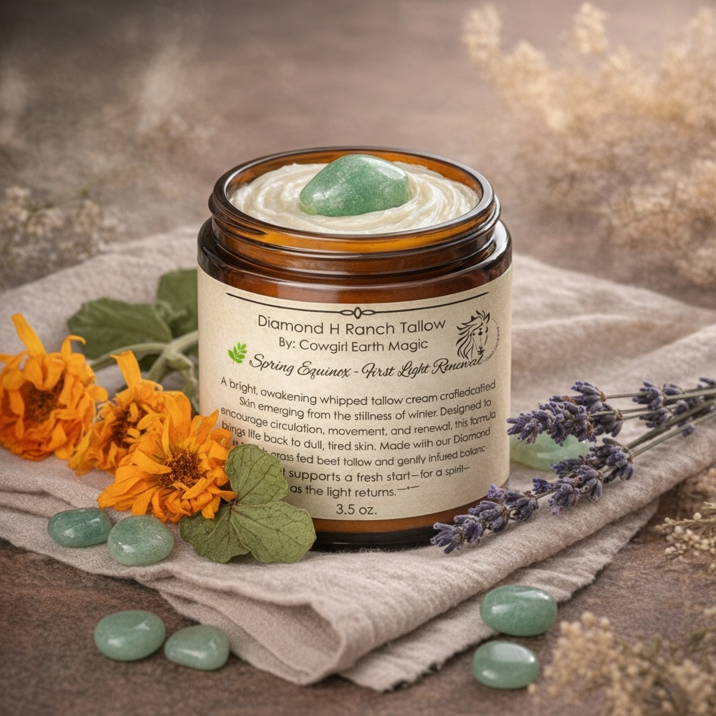 🌸 Spring Equinox – First Light Renewal - Whipped Tallow Cream for Renewal